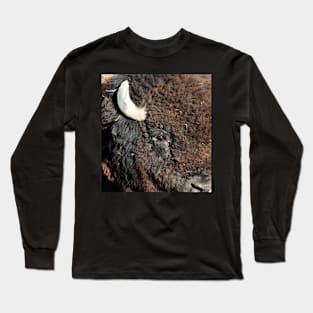 American Bison - Up Close and Personal Long Sleeve T-Shirt